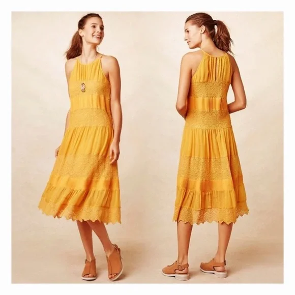 Anthropologie by HD in Paris Villanelle Lace Dress